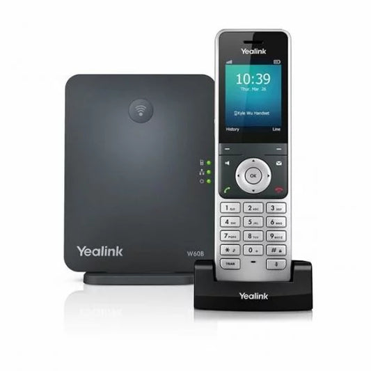 Yealink W60P Package SIP DECT Baz ve El Terminali Seti